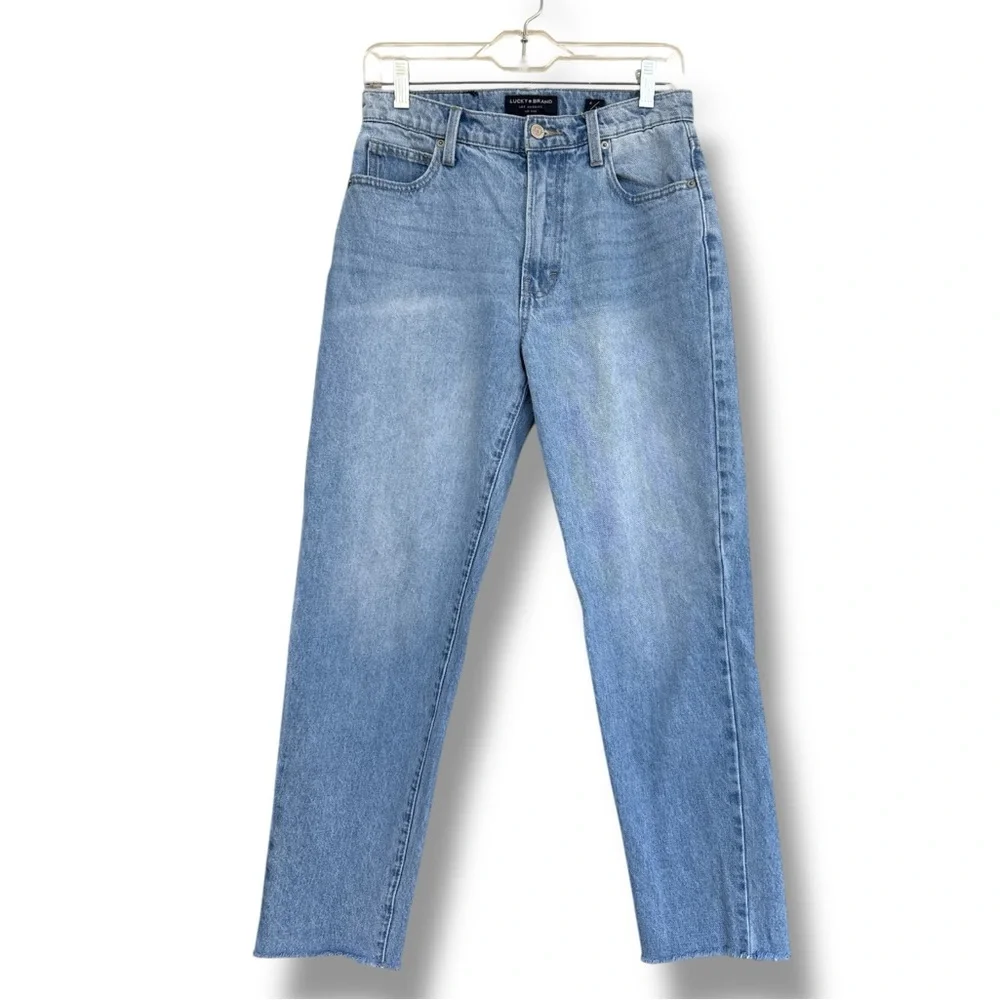 Lucky Brand High Rise Drew Mom Jean Size 27/4 - Picture 2 of 15